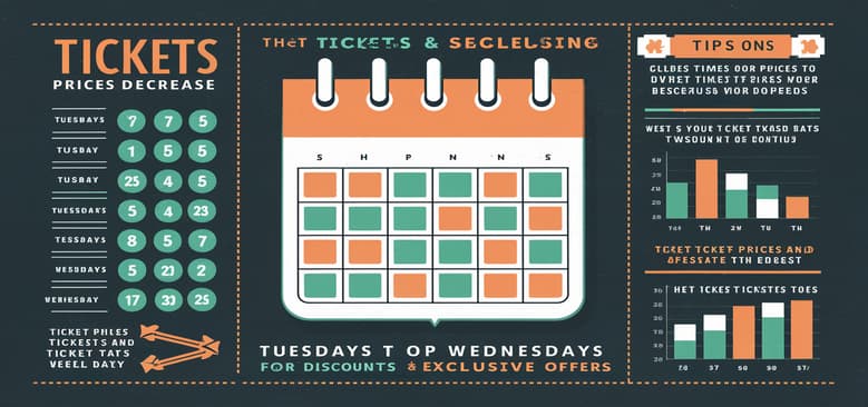 What days do ticket prices go down?