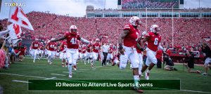 10 Reason to Attend Live Sports Events